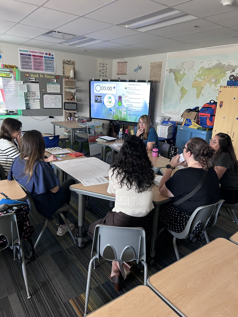 This team is ready to go! A strong purpose statement creates the focus for the Guiding Coalition at The Palmdale Aerospace Academy! This team is ready to unify the learning community and inspire student agency! ✨🌟💫<a href="/SolutionTree/">Solution Tree</a>