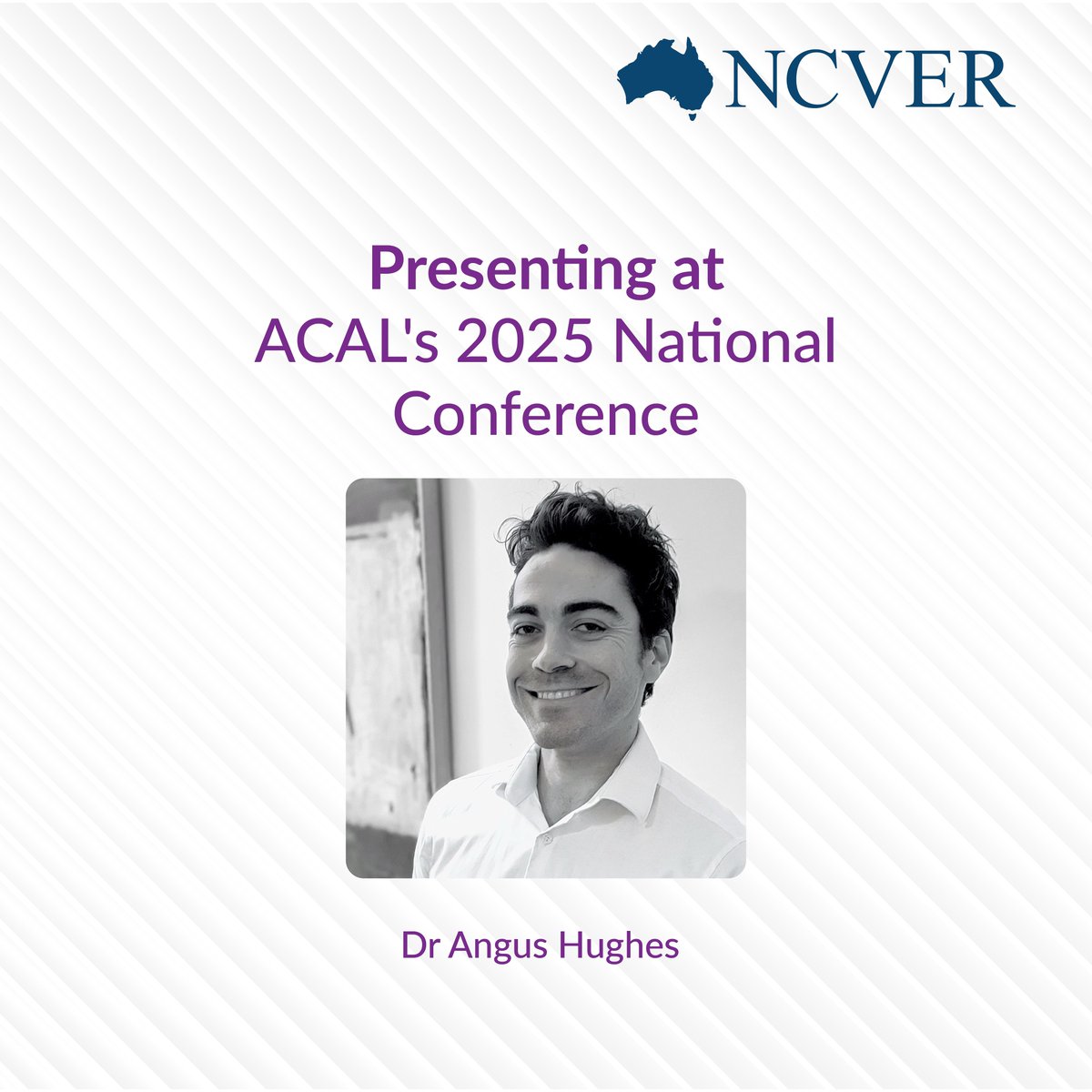 NCVER’s Dr Angus Hughes presents ‘Profiles, journeys, and outcomes amongst foundation skills learners in the Australian VET system’ at the ACAL Conference in Melbourne, starting today. Angus will share insights from his recent research.

Read his report: loom.ly/zoE0Nt0