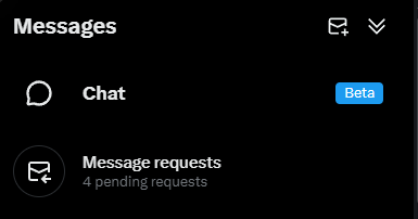X has a chat feature now? 

No promises, but if you happen to catch us at the right time, we might say hi back! 💛