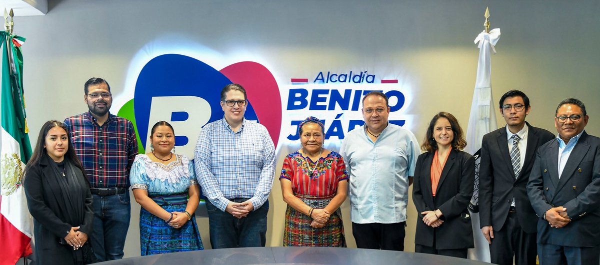 Un privilegio escuchar y conversar con <a href="/RigobertMenchu/">Rigoberta Menchú Tum</a> vecina de <a href="/BJAlcaldia/">Alcaldía de Benito Juárez</a> sin duda una historia de vida que disfruté mucho junto con <a href="/LuisMendozaBJ/">Luis Mendoza Acevedo</a> nuestro Alcalde.