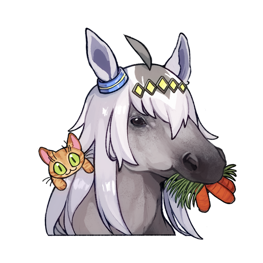 Oguri Cap!!!! and friend