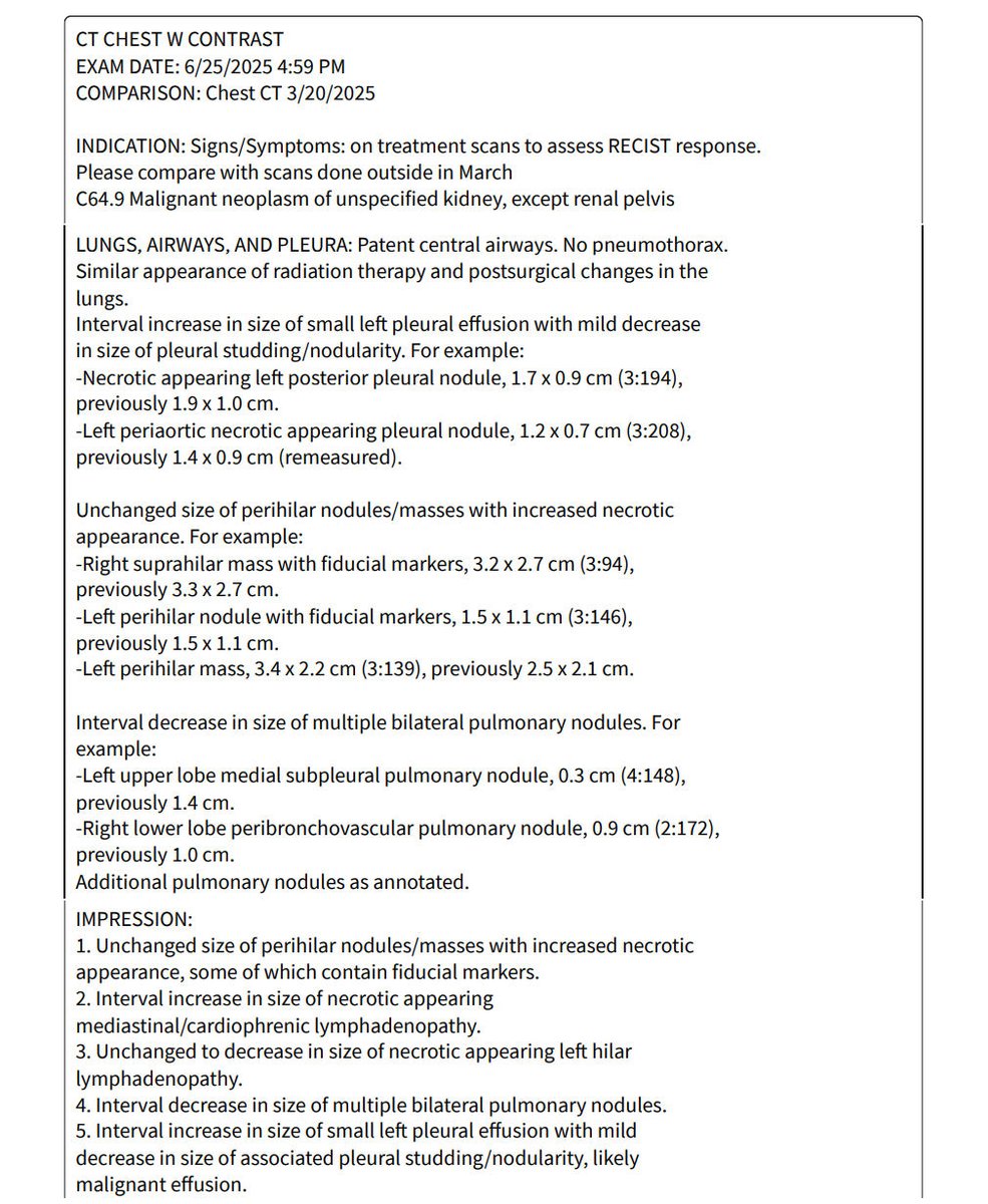 NEW ARTICLE: IVERMECTIN and FENBENDAZOLE Testimonial - 58 year old California CEO with Stage 4 Kidney Cancer recurrence and extensive metastatic disease shows dying tumors after 10 weeks!

My Ivermectin Cancer success stories are backlogged by two months, so I will have to step