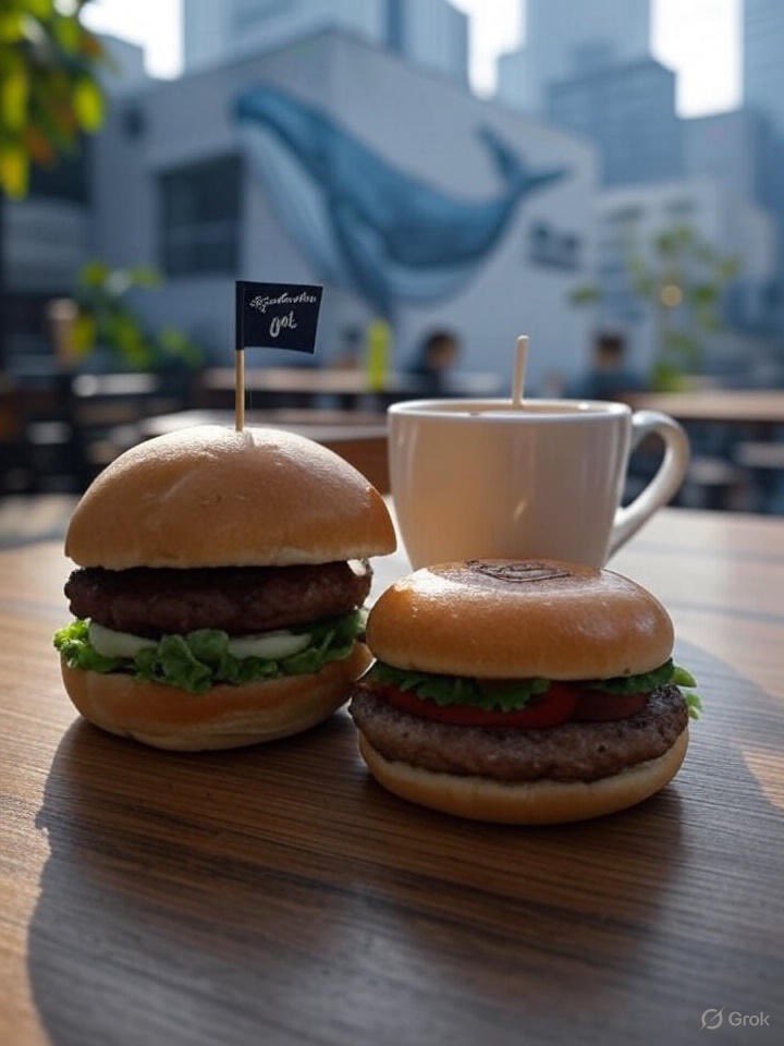 おはりすな〜🐿️✨
Thu.9/4/2025

9月4日は#くじらの日 🐳 くじらみたいに自由に泳ぎたい朝だけど、海の広さを想像しながら月見バーガーで秋の味覚を楽しむよ。卵のまろやかさとすき焼き風ソースが最高！みんなの今日の「自由時間」や朝食トレンドは？コメント待ってる〜 #月見バーガー #朝活 #おはよう