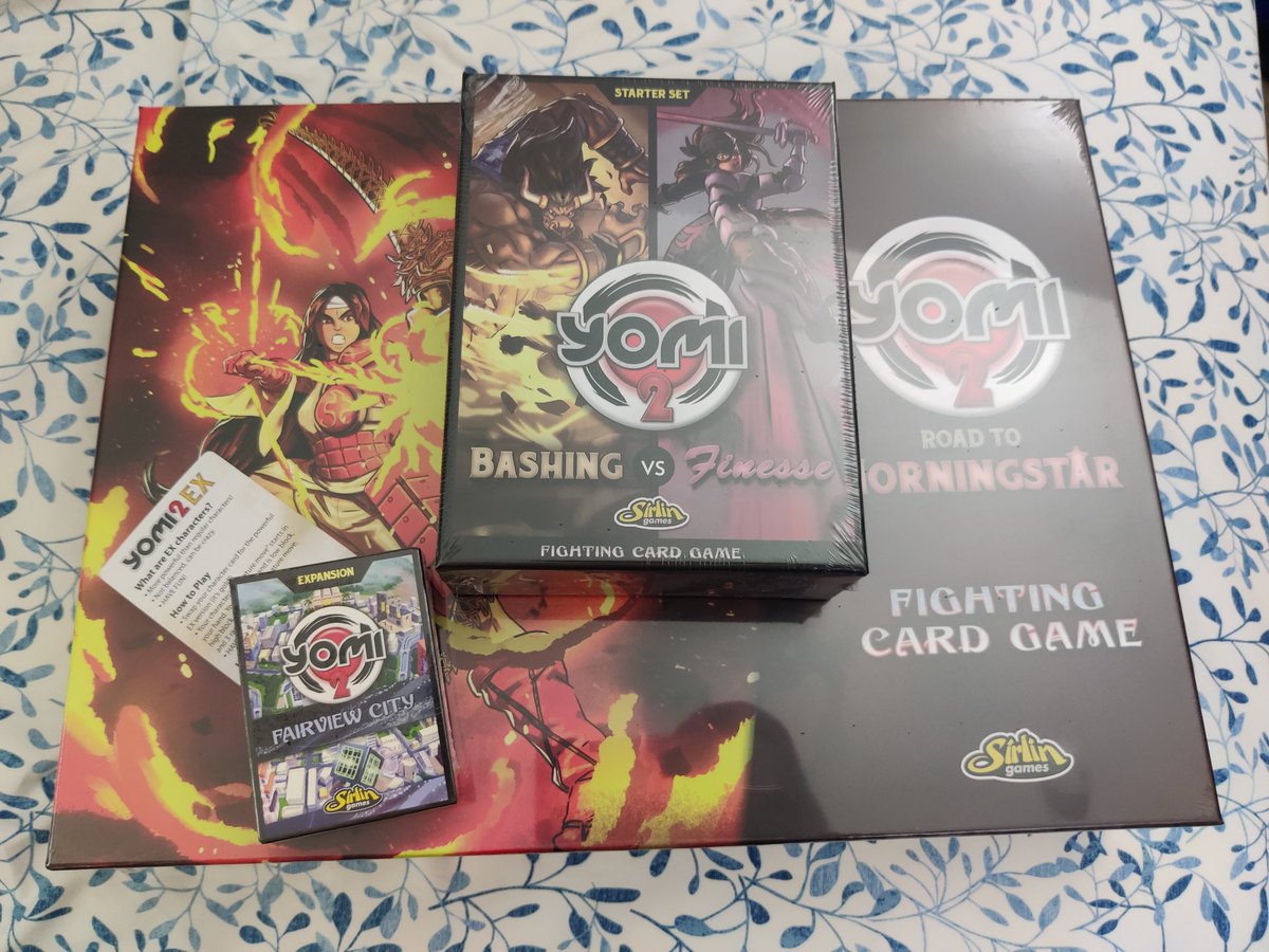 Got my copy of Yomi 2 from <a href="/SirlinGames/">Sirlin Games</a> in!