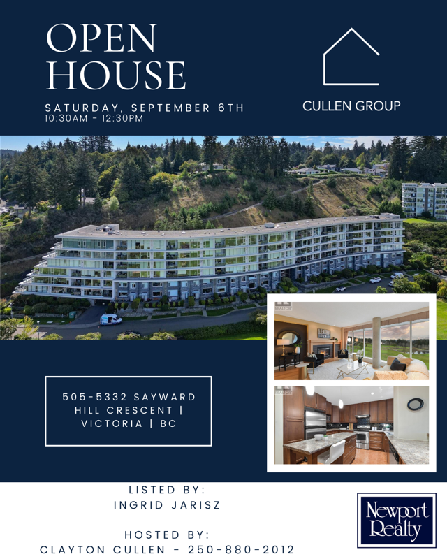 Stunning listing and #openhouse with <a href="/CullenRealty/">Chris Cullen</a>  - HAVE IT ALL AT SAYWARD HILL! Exceptionally bright, meticulously maintained quality unit condo at The Wave, enjoy  brilliant sunrises, and premium panoramic vistas over Cordova Bay #saywardhill #cordovabay #yyjrealestate