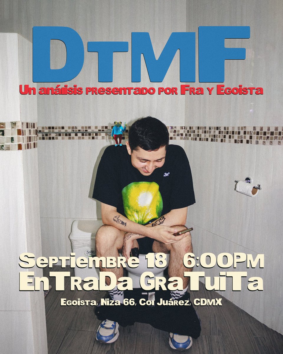 DtMF: El Ánalisis

Después de tanto tiempo (y retrasos) les puedo mostrar la fecha de proyección de mi último proyecto, un videoensayo en el que repasaremos lo menos hablado sobre las canciones de 'DeBÍ TiRAR MáS FOToS', su elaboración, la historia de Puerto Rico y como esta se