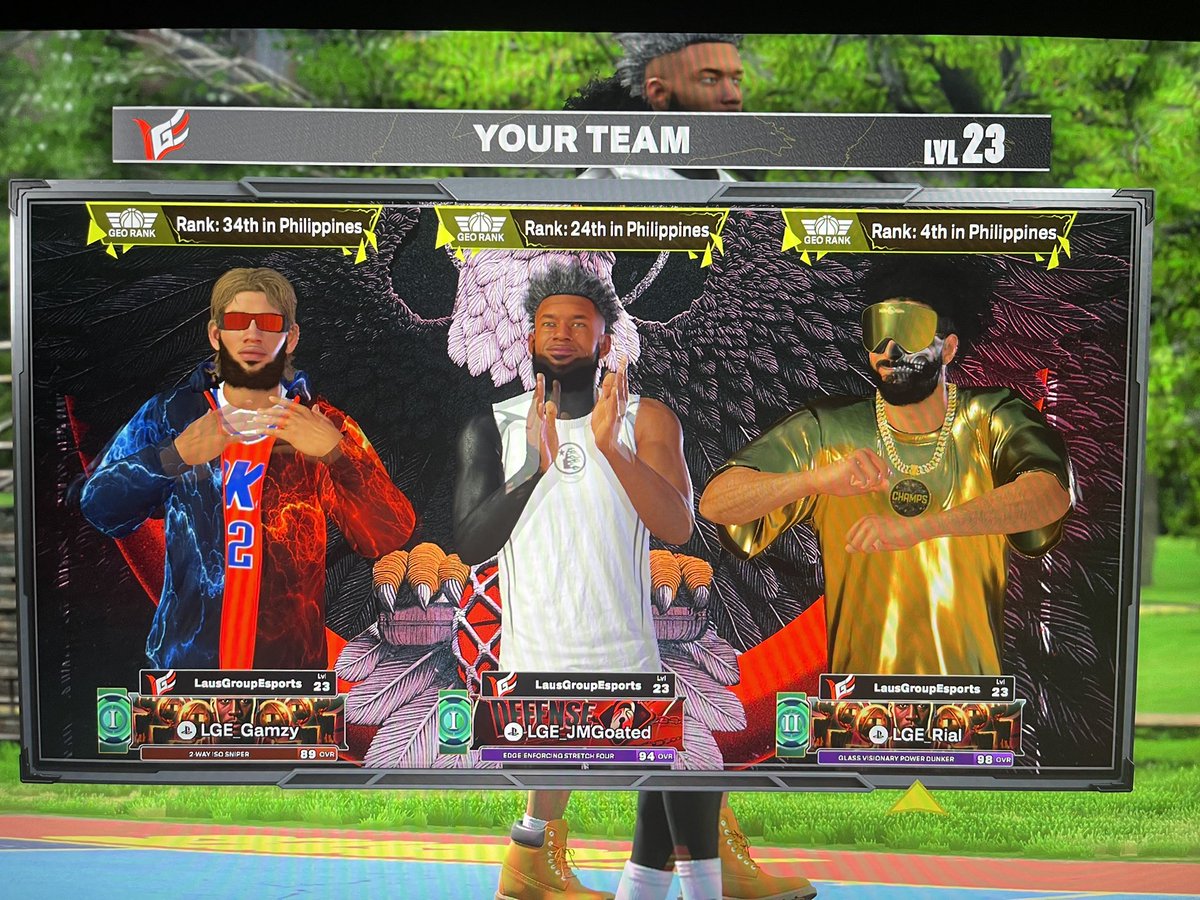 Gotta rep the set! <a href="/LausGroupEsport/">LAUS GROUP ESPORTS</a> 

#NBA2K26 #LGE