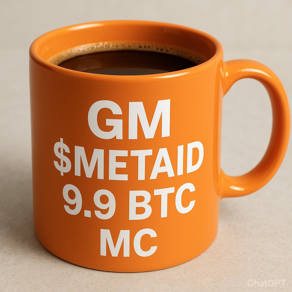 MetalD Playground (@metaldpgd) on Twitter photo Time to wake up, grab some ☕️ and dive into <a href="/MetaIDio/">MetaID: Enabling Web3 Reality on Bitcoin</a>
MetaID unlocks paid reading, decentralized identity, and true Web3 social — all secured on BTC.
9.9 $Bitcoin Market Cap
Where to buy ⬇️
MetaID.market Time to wake up, grab some ☕️ and dive into <a href="/MetaIDio/">MetaID: Enabling Web3 Reality on Bitcoin</a>
MetaID unlocks paid reading, decentralized identity, and true Web3 social — all secured on BTC.
9.9 $Bitcoin Market Cap
Where to buy ⬇️
MetaID.market