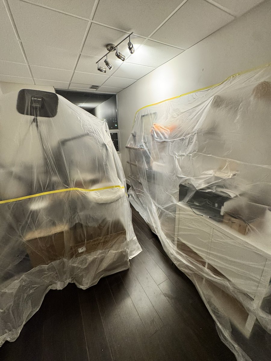 My office looking different