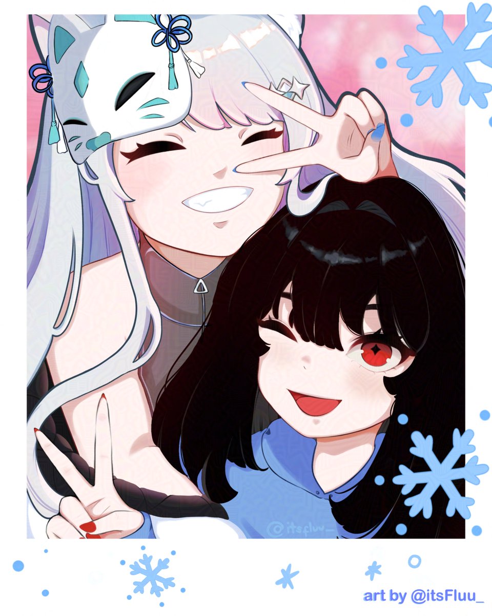 𓂅 ⋆❅‧₊˚Bless to have you in my life bestie🩵
 ⌜#icyarts ✧ <a href="/itsFluu_/">itsFluu</a>⌟