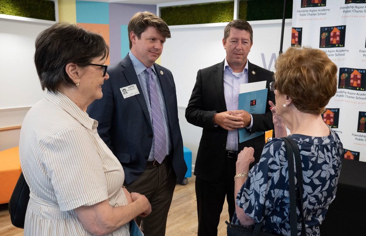 I was thrilled to spend my day in Pine Bluff at <a href="/AspirePineBluff/">Friendship Aspire Academy Pine Bluff</a> &amp; <a href="/pbjcls/">PB/JC Library System</a> for our monthly Joint-Education Committee. Getting out of the hearing room and putting boots on the ground of Arkansas Schools is vital to ensure that education system is student focused and ensure that we