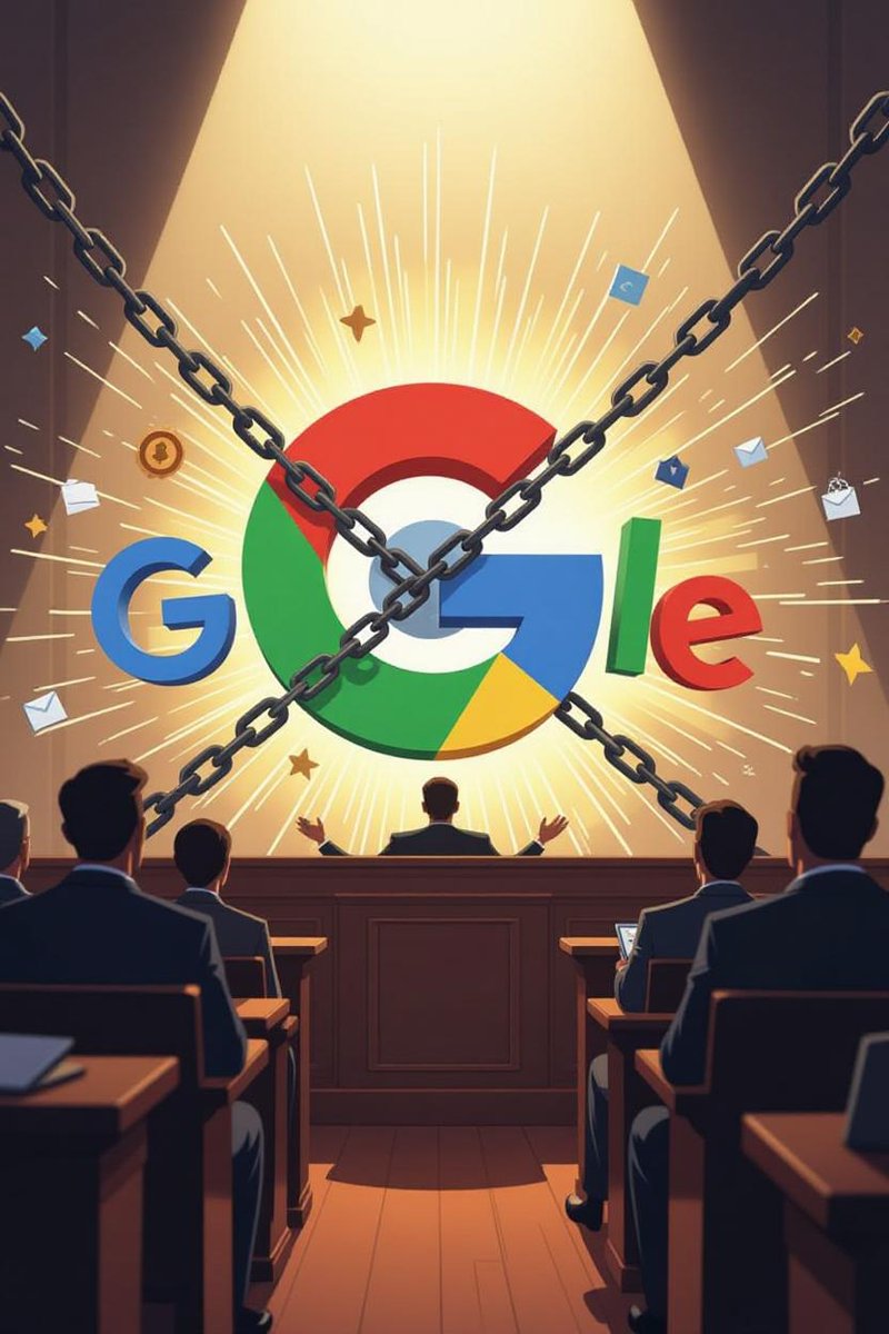 AmanFusionHub's tweet image. Google Antitrust Victory
🚨 Google scores big in antitrust case: No forced sale of Chrome or Android, but must share search data with rivals to boost competition. A win for Big Tech! #TechNews #GoogleAntitrust #BigTechRegulation