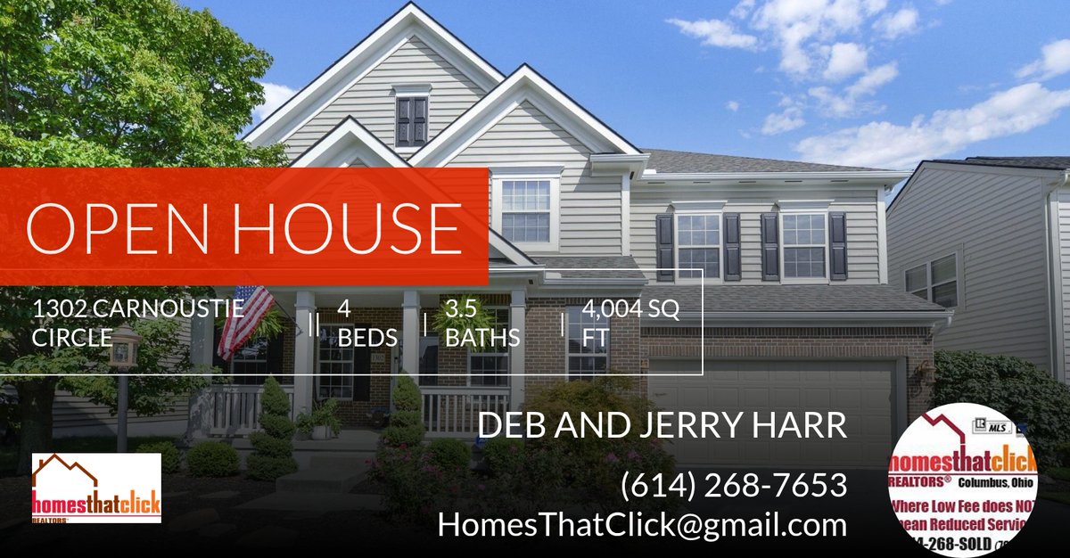 Grove City -Pinnacle Club -Over 4000 sq ft backing to green space and horse farm.  Attend the upcoming open house September 6th at 1:00 PM and decide if it's the home for you!

Homes that Click -Where Reduced Fee Does Not Mean... homeforsale.at/1302_CARNOUSTI…