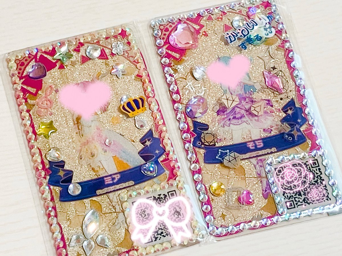 プリプリライブの時に女児先輩に頂いたデコフレカめちゃくちゃ可愛くてずっと眺めてる🥹💗