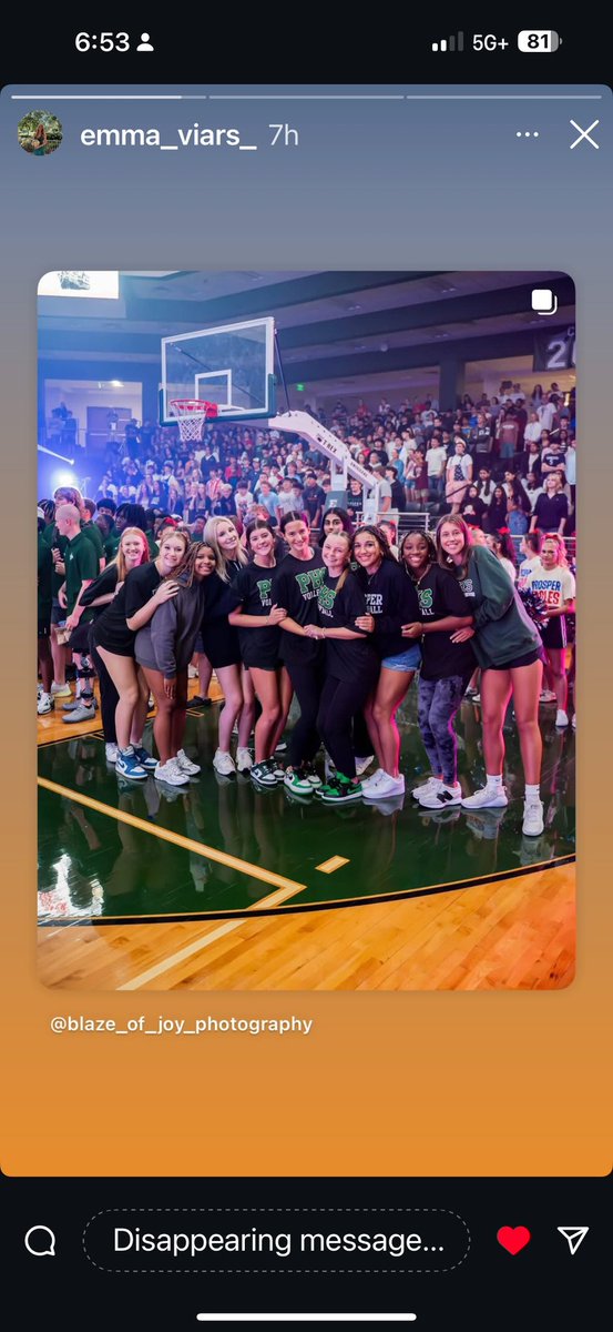 EViarsVB18's tweet photo. Pep Rally fun for THE Prosper High! @prospervb https://t.co/QRAsic5SdU