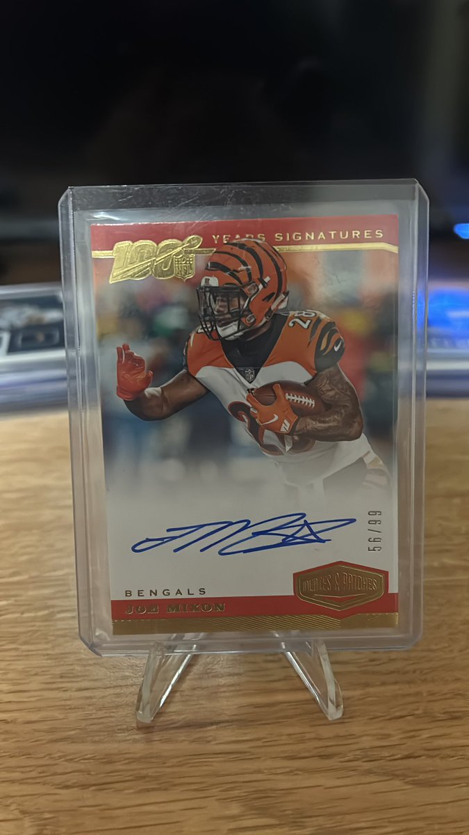 #THFpro
Joe mixon auto /99
$22