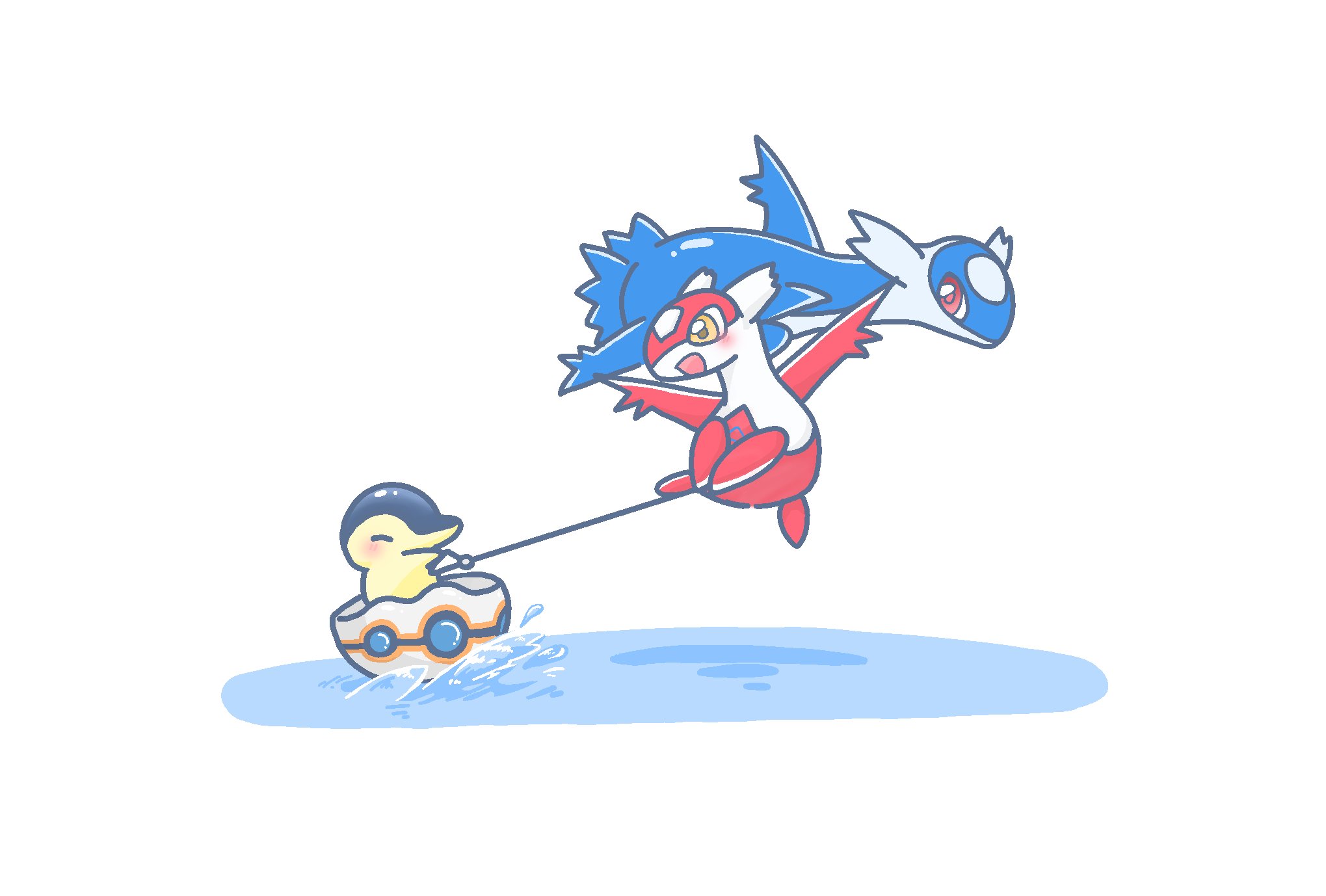 【圧縮なしで匿名配送】Pokemon Petit Pastel ラティ兄妹 圧縮なしで匿名配送】Pokemon Petit Pastel ラティ兄妹