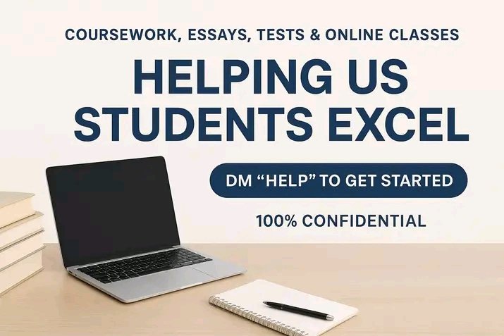 Writerworkdm's tweet image. 📚 Struggling with essays, coursework, or assignments? I deliver plagiarism-free, well-researched academic help—on time, every time.
📝 Trusted by hundreds of students worldwide.
DMs open!
#EssayHelp #CourseworkHelp #AcademicWriting #USCollege