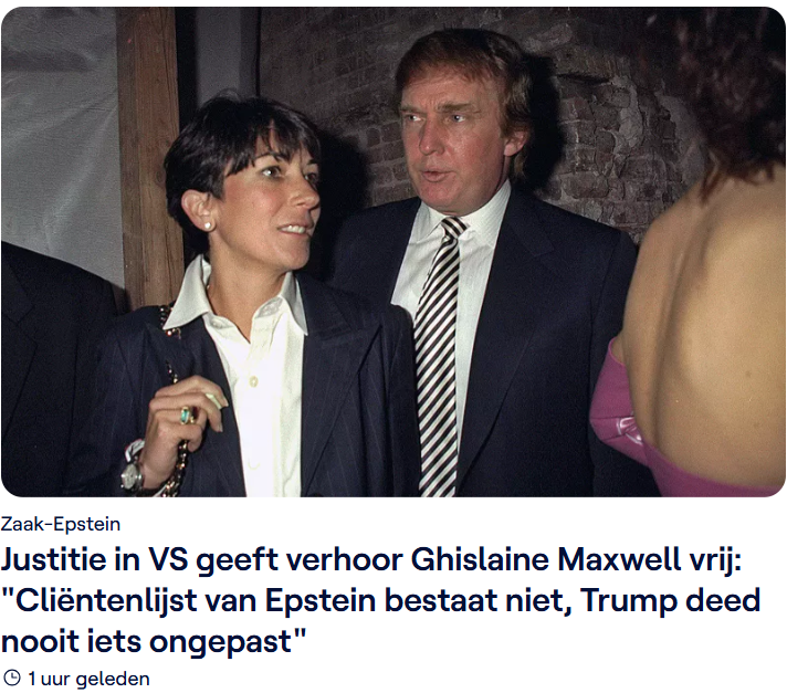 dit heeft iets van there-are-no-Americans-in-Baghdad #rook #vuur #Trump #vrtnws
