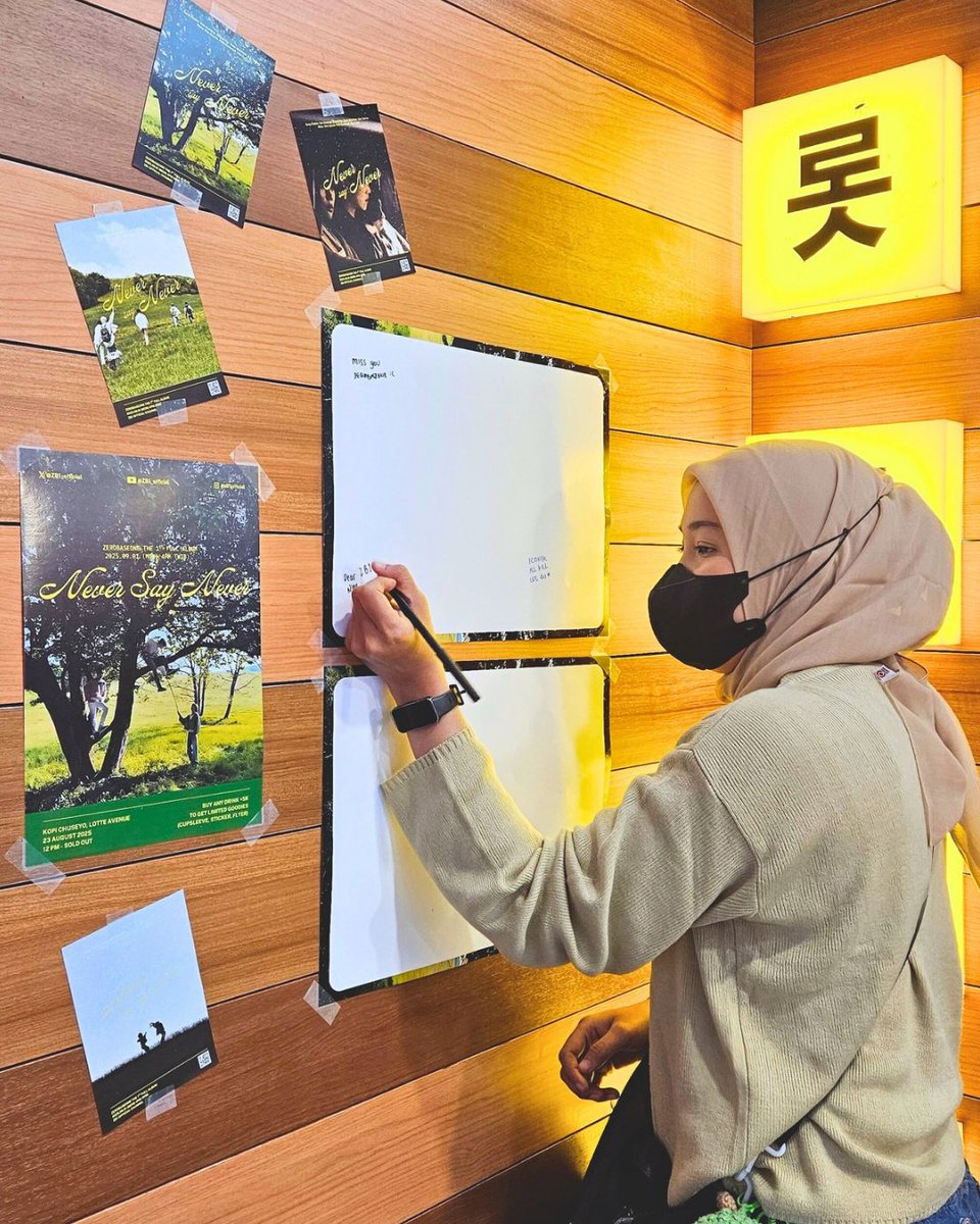 byeolatelier's tweet image. #ZEROBASEONETAKEOVER: Never Say Never

— Cafe Support Event by @byeolatelier 

📆 23 August 2025
🕑 12 PM - Sold Out
📍 Kopi Chuseyo, Lotte Avenue Jakarta
💰 Buy any drink +5K to get goodies

— Walk In Only
— Limited Quantities

#ZEROBASEONE #ZB1 #제로베이스원 
#NEVER_SAY_NEVER