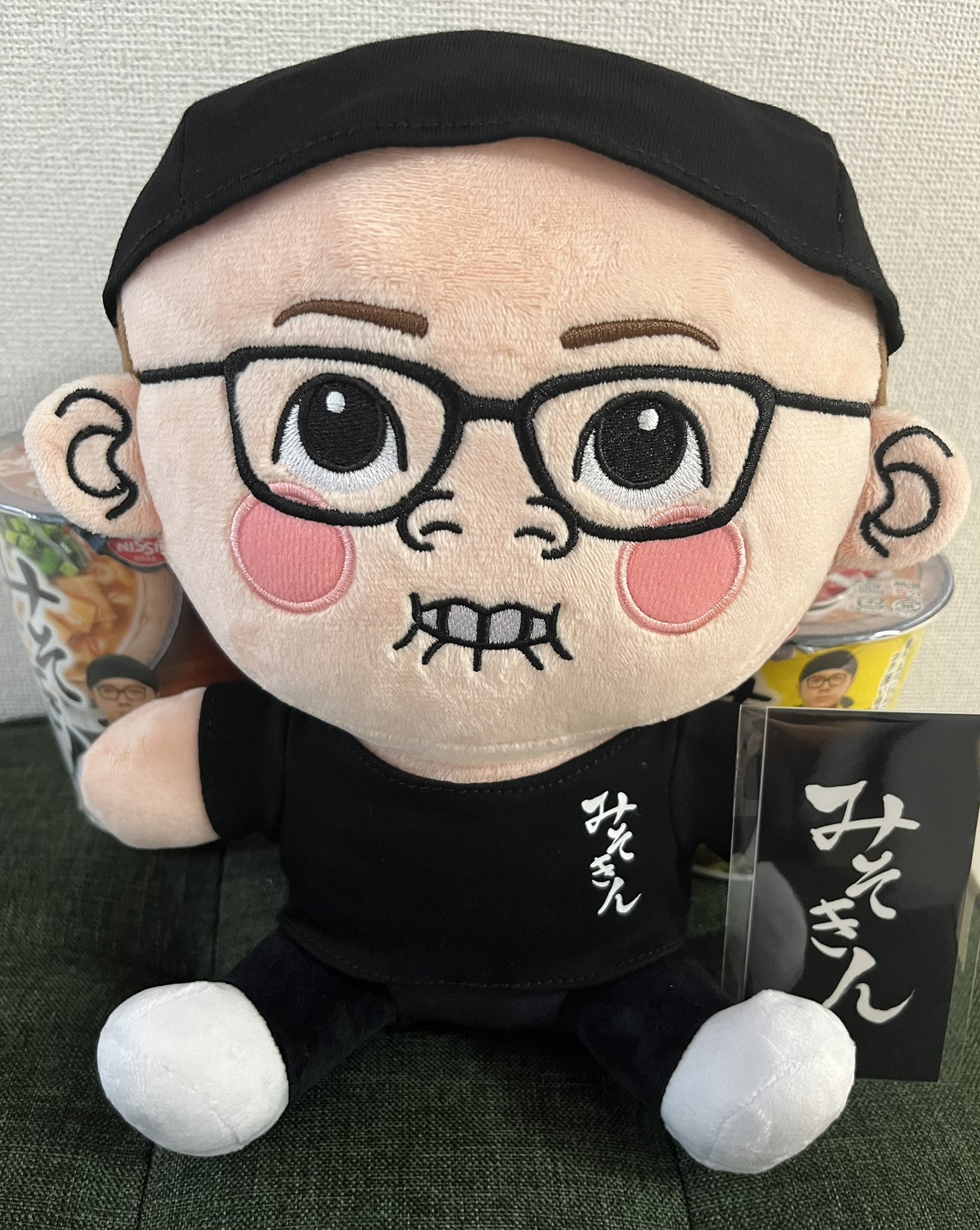 みそきん　ぬいぐるみ みそきん店主（ぬいぐるみ）