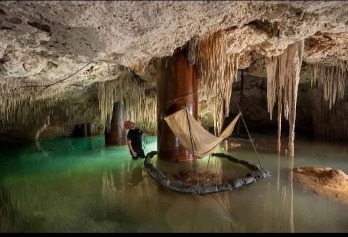 quintanaroonews's tweet image. #Entérate  @NatGeo_la National Geographic documenta y publica daño ambiental en cuevas y cenotes por perforaciones y pilotes del #TrenMaya en #QuintanaRoo 

Publica una serie de fotografías que muestran al mundo el daño causado a los ecosistemas y ríos subterráneos

Playa del…