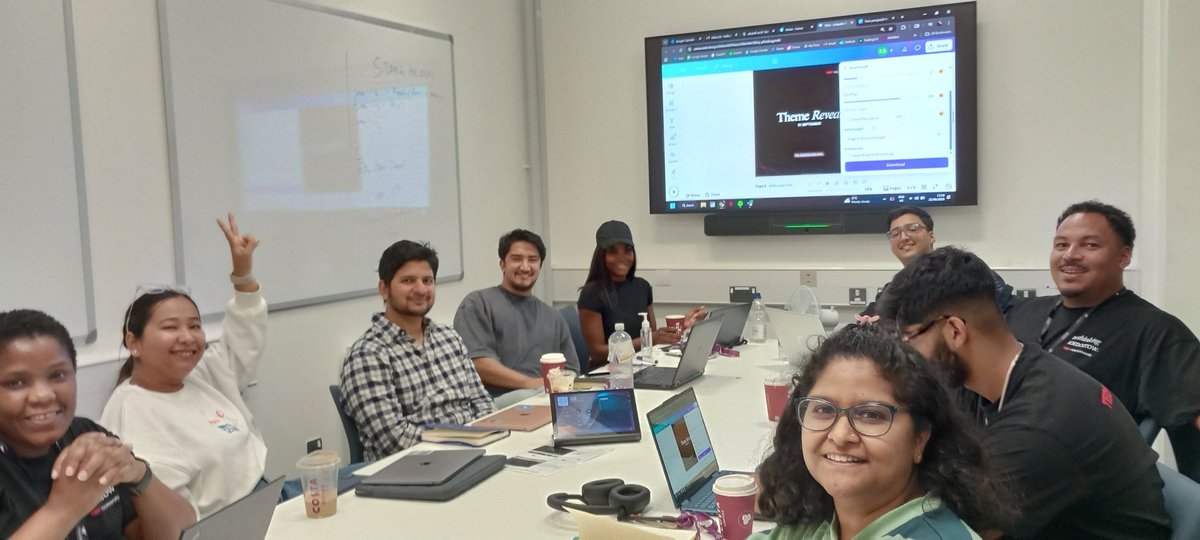 Helen Higson (@higsonhe) on Twitter photo 22nd August: <a href="/TEDxAstonUni/">TEDxAstonUniversity</a> team plus advisors working on the big theme reveal <a href="/AstonBusiness/">Aston Business School</a> <a href="/AstonUniversity/">Aston University</a> <a href="/ProfAleksSubic/">Prof. Aleks Subic</a> <a href="/SumithaB94095/">Sumitha Babu</a> <a href="/GragyaAarav/">Aarav Gragya</a> <a href="/MasseyErick/">Erick Massey</a> Watch this space 22nd August: <a href="/TEDxAstonUni/">TEDxAstonUniversity</a> team plus advisors working on the big theme reveal <a href="/AstonBusiness/">Aston Business School</a> <a href="/AstonUniversity/">Aston University</a> <a href="/ProfAleksSubic/">Prof. Aleks Subic</a> <a href="/SumithaB94095/">Sumitha Babu</a> <a href="/GragyaAarav/">Aarav Gragya</a> <a href="/MasseyErick/">Erick Massey</a> Watch this space