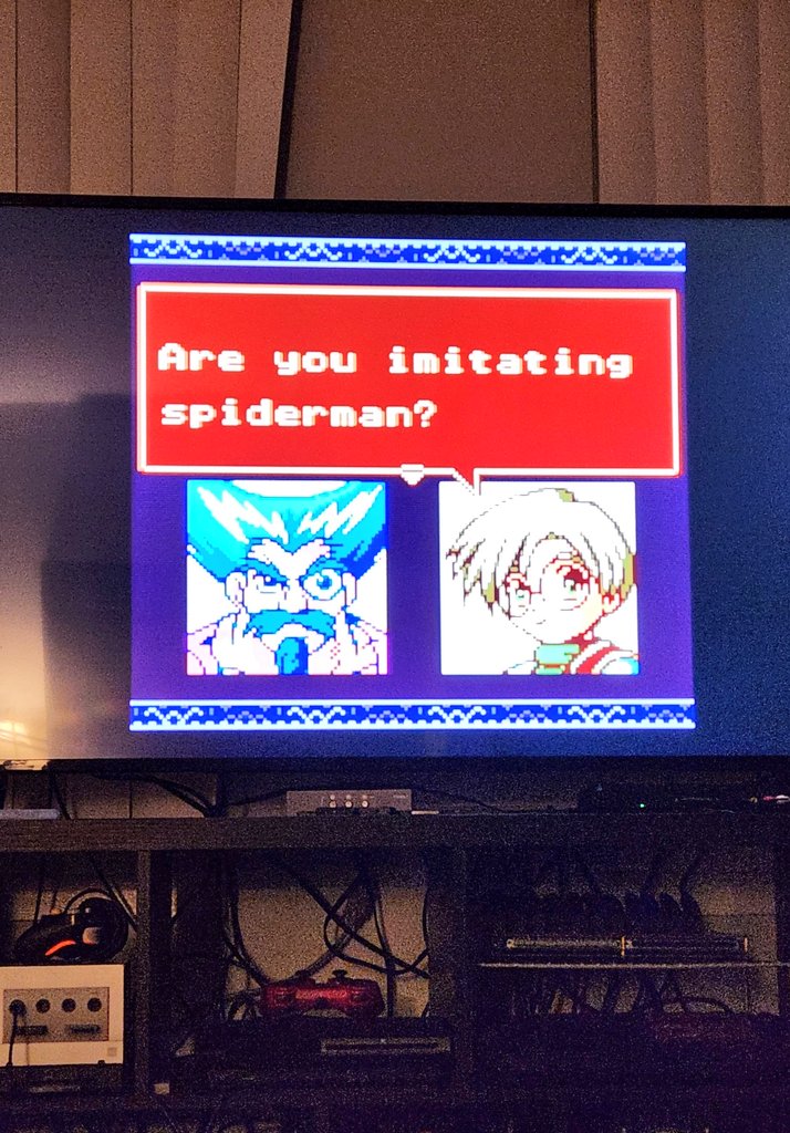 This is a weird old video game