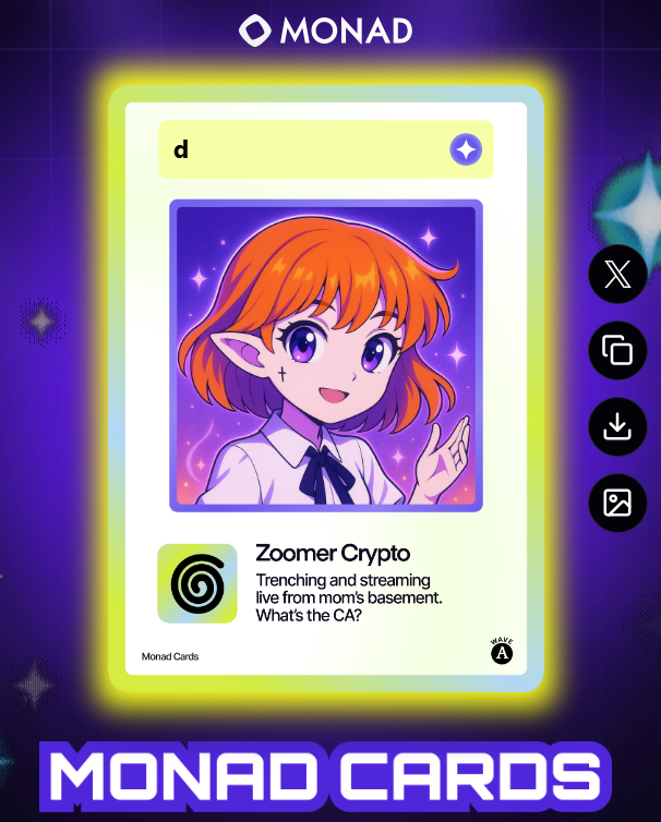 just got my monad card

who should i nominate? (higher chance if youre a nyla holder)