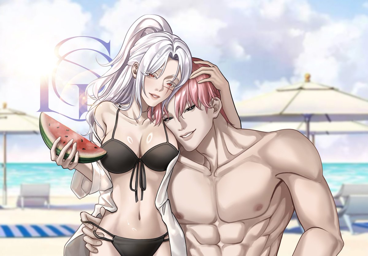 ༄.° 📍❄️- #DGHSL

For the second time she forgot, the sun could burn her fragile skin. Yet Dagyeom, ever watchfull, brought a white shirt, far too big for her within.

#natsuyumeday25