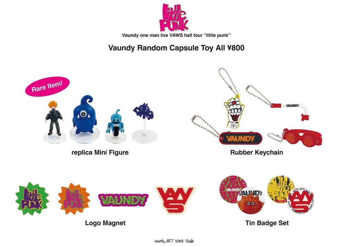 Vaundy little punk グッズ　11点セット Vaundy one man live VAWS hall tour “little punk” 🌟OFFICIAL GOODS