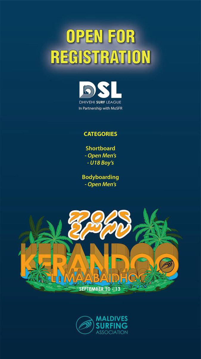 Maldives Surfing Association tweet media