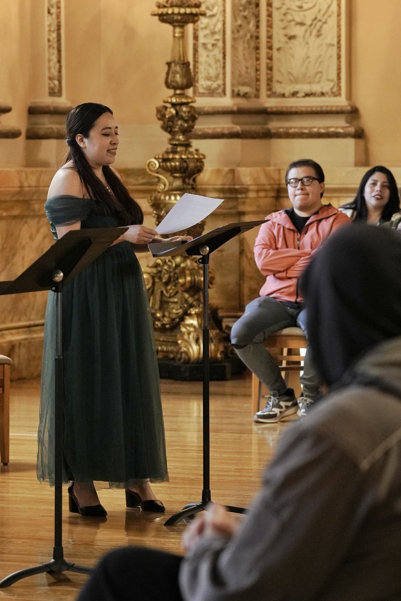 El ensamble Retratos Sonoros rindió homenaje a compositoras como Fanny Mendelssohn, Nadia Boulanger y María Grever, en un emotivo concierto en el MUNAL.

#MúsicaINBAL #RetratosSonoros #MujeresEnLaMúsica