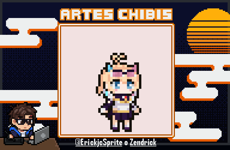Zendrick_Art 🇵🇦 || 🍊⭐ (@erickjcsprite) on Twitter photo Un regalito pa la compaiye <a href="/CherryStranger1/">CherryStranger Live2D & Art 🍒⭐(COMISSION CLOSED)</a> yeeeey✨
#pixelart #art #Vtuber #chibiart Un regalito pa la compaiye <a href="/CherryStranger1/">CherryStranger Live2D & Art 🍒⭐(COMISSION CLOSED)</a> yeeeey✨
#pixelart #art #Vtuber #chibiart