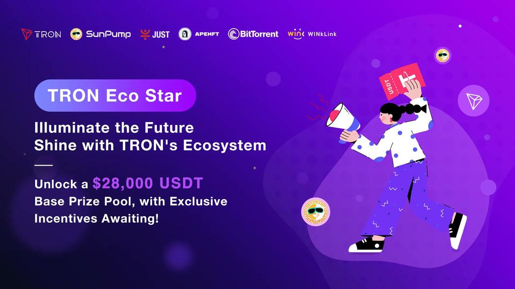 🌟 #TRON Eco Star Level Up – Bigger, Brighter, Bolder! 🌟

The #TRON ecosystem is ready to spotlight its creators like never before! 🚀
Starting September 1st, every high-quality post that gets shared or quote-tweeted by any TRON Eco partner, @SunPump, @APENFTorg, <a href="/BitTorrent/">BitTorrent</a>,