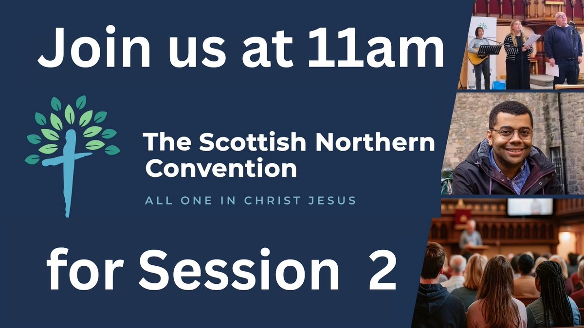 ScotNorCon's tweet image. Session 2 | 11AM #ScottishNorthernConvention 2025
Andy Longwe continues In Christ Alone from Romans 6: Raised with Him.
📖 Be encouraged as we look to Christ alone!

Visit the @Christian_Focus Bookstall &amp;amp; hear about the ongoing work of  The Faith Mission

See You There !