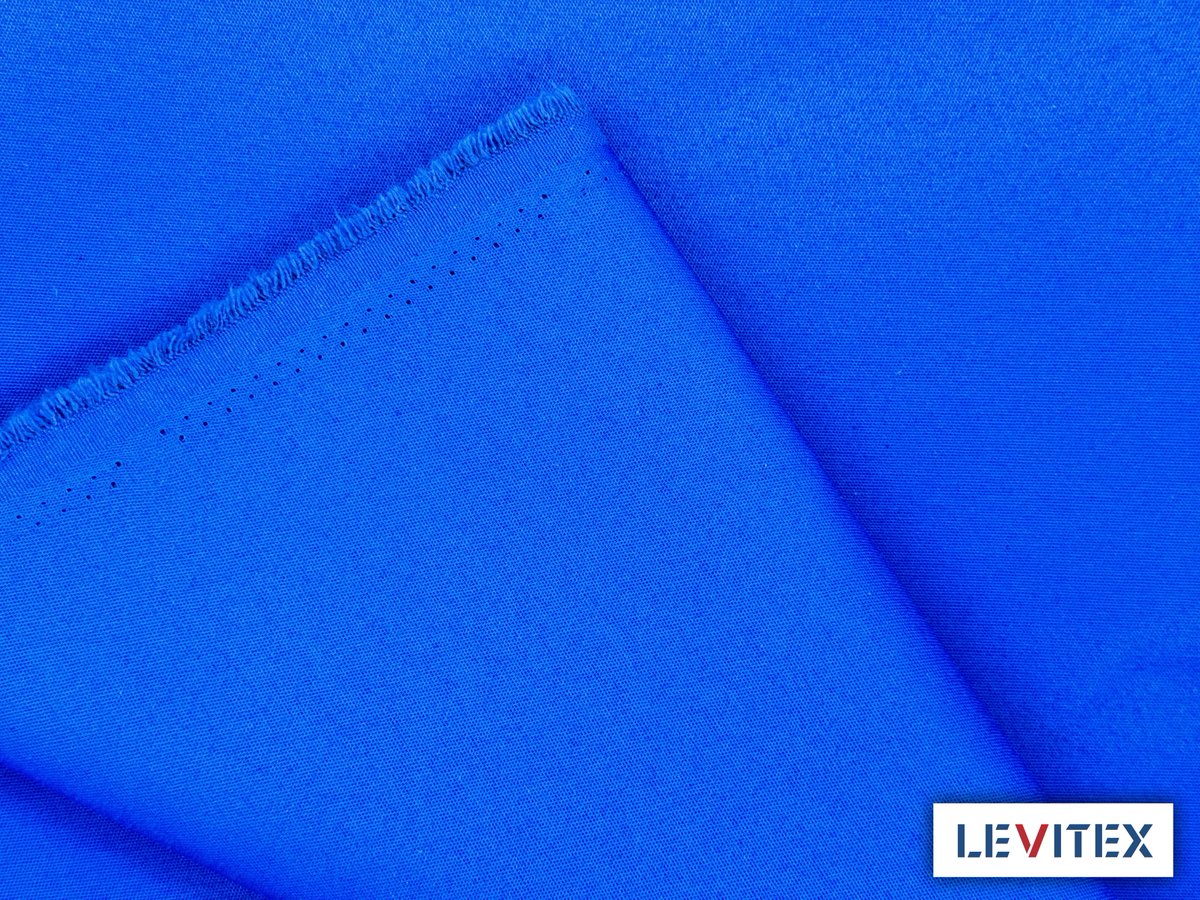 LEVITEX1's tweet photo. Представляем ЛЕВИТЕКС ГРЕТА-190 королевский синий – прочную и комфортную ткань для рабочей одежды, созданную из 20% хлопка и 80% полиэстера с добавлением переработанных волокон. Саржевое и биверное плетение повышает долговечность, обеспечивая безопасность и экологичность. https://t.co/5Ajh5WFv0T