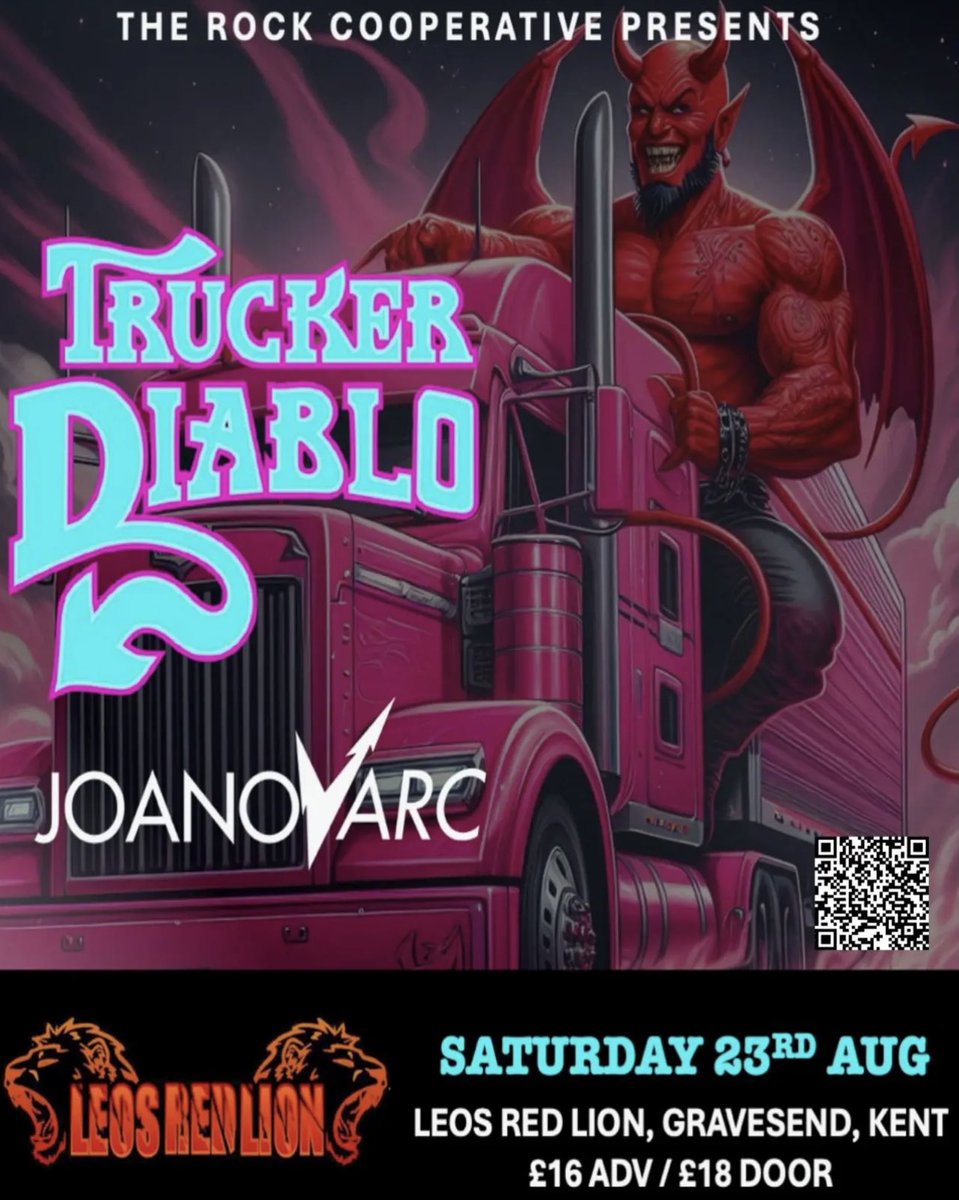 Gig night tonight down Gravesend way with the mighty <a href="/truckerdiablo/">truckerdiablo</a> &amp; <a href="/Joanovarc/">JOANovARC</a> rockin #LeosRedLion 🤘🏻😎🤘🏻#BTKOR