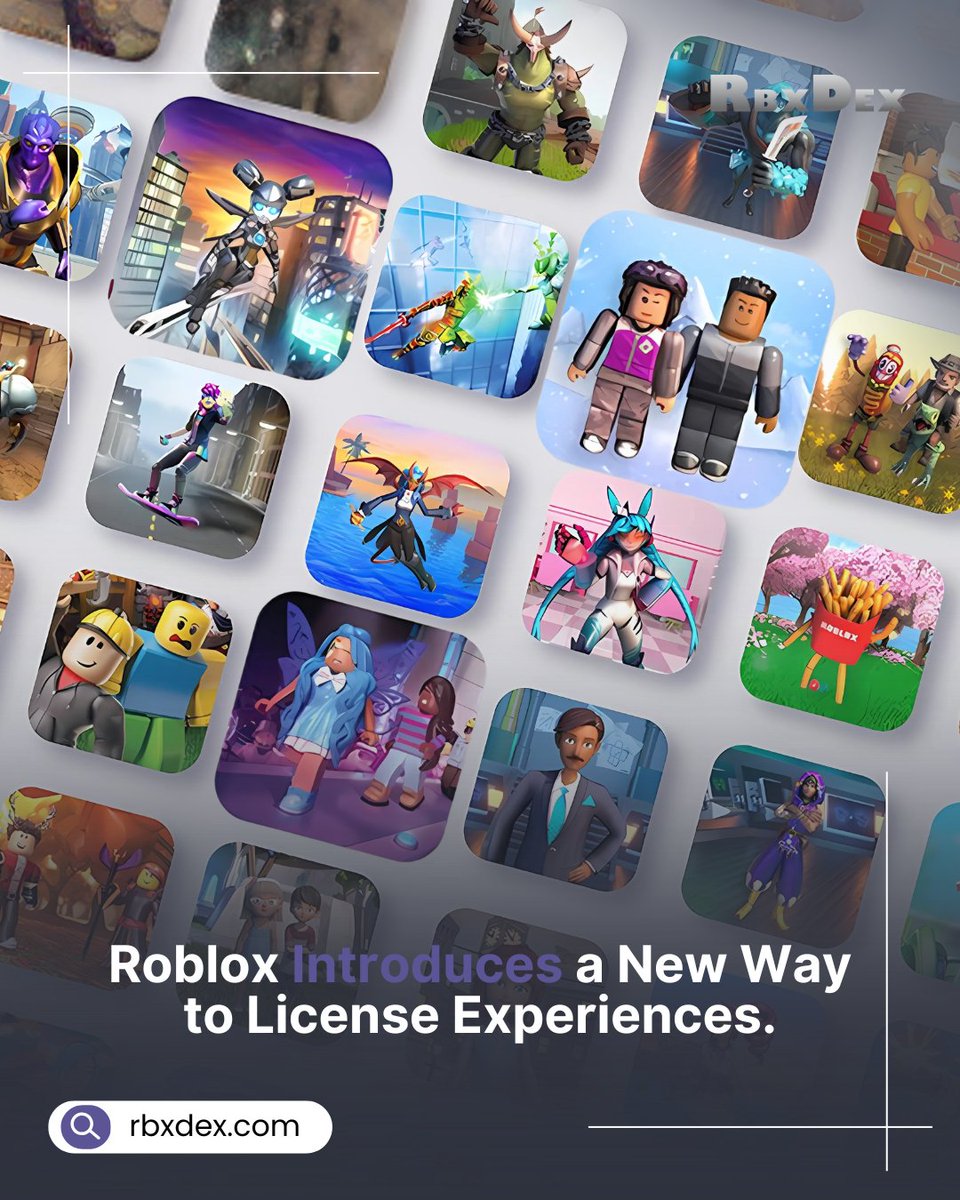 rbxdex's tweet image. 🚨Big news for Roblox creators!
Roblox has launched its new licensing platform, giving developers easy access to official IPs from franchises like Squid Game, Stranger Things, Twilight, & more.
#RobloxNews #RobloxCreators #Licensing #StrangerThings #SquidGame