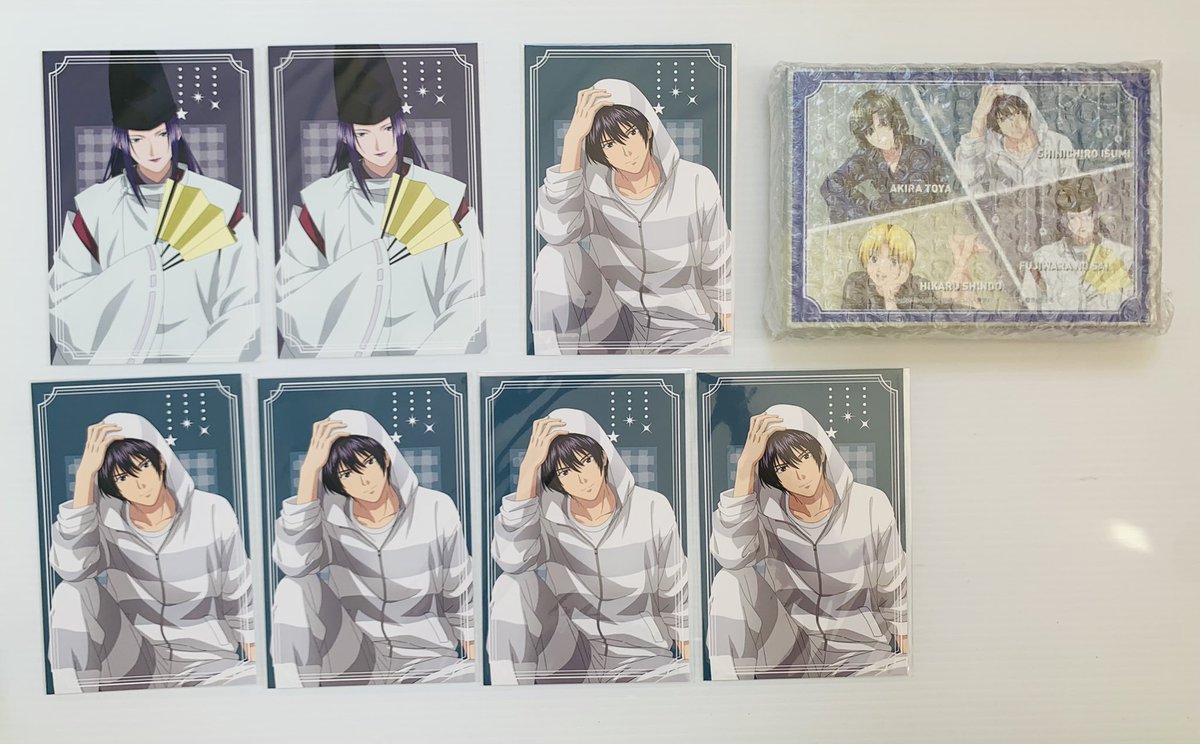 ヒカルの碁色紙18枚 ヒカ碁 進藤ヒカル 塔矢アキラ 佐為 加賀