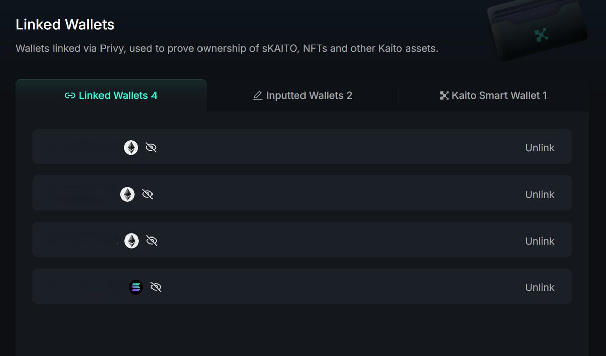 카이토 솔라나 지갑 연결 @KaitoAI 지금까지 카이토에서 솔라나 지갑은 인증없이 inputted wallet에 직접 주소를 입력하는  방식이었는데, 조금 전 업데이트로 직접 지갑을 연결/서명해서 링크할 수 있게 되었습니다. 아직까지는 팬텀, okx 지갑만 연동  가능하네요. @