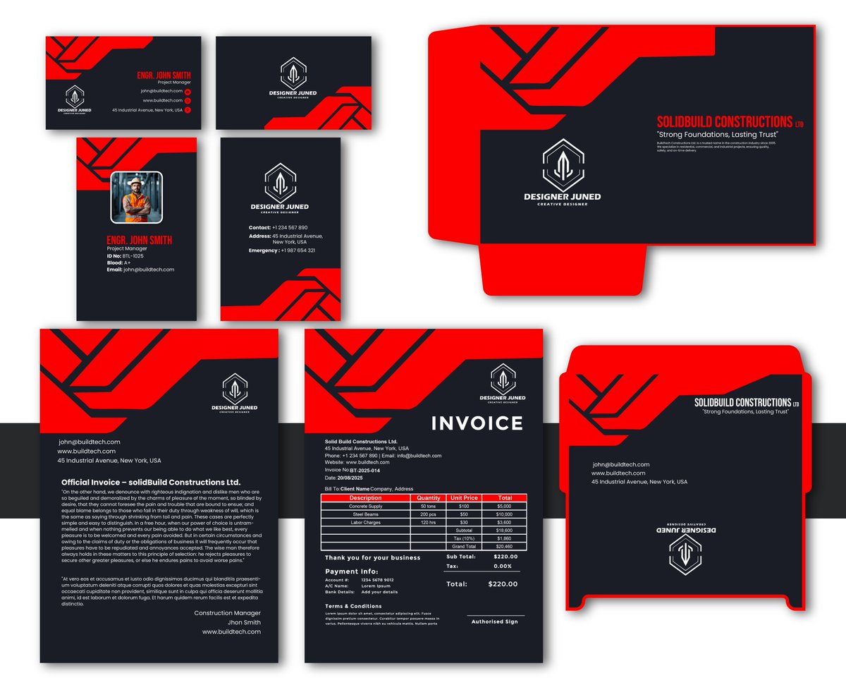 graphixash's tweet image. ✒️ Elevate your brand with modern Stationery Design!
Business cards, letterheads &amp;amp; more – all in one professional look. 💼✨
#StationeryDesign #BrandIdentity #CreativeDesign #ProfessionalLook