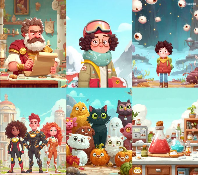 What if the gods had day jobs? Meet them on duty. style reference 5