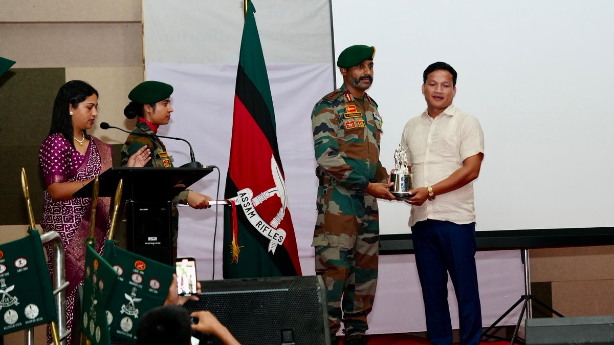 ASSAM RIFLES ORGANISES A SPECIAL PRESENTATION ON OPERATION SINDOOR IN ASSAM
#AssamRifles conducted a special presentation on Operation Sindoor at Government College, Haflong, Assam on 21 Aug 2025. The event witnessed enthusiastic participation by civil dignitaries, government