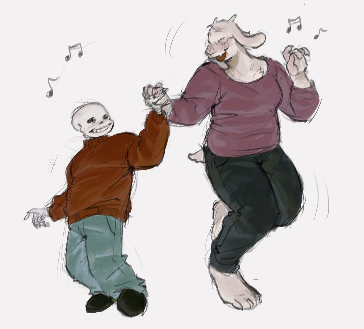 Soriel that u drew for oomf because I’m kind and a good friend