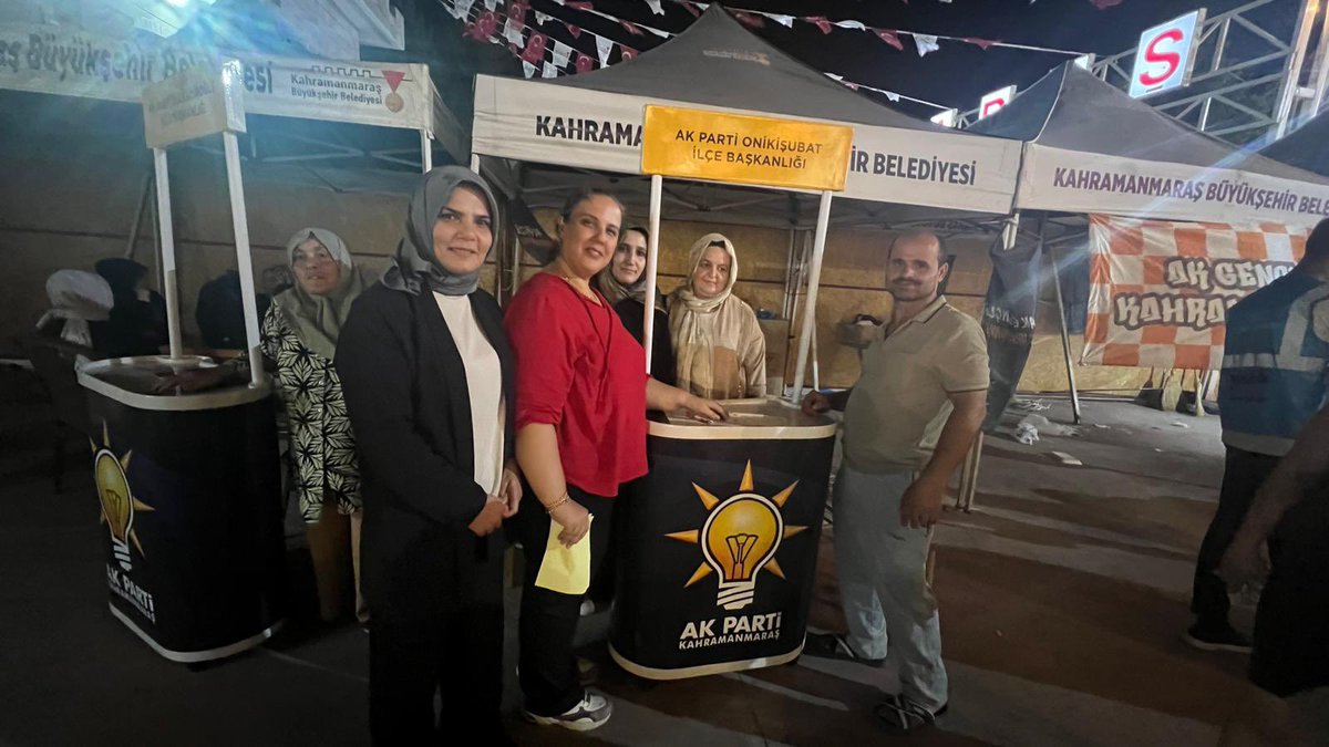 📍 KAFUM Ağustos Fuarı’ndayız
Birlikte daha güçlüyüz, birlikte Türkiye’yiz! 🇹🇷
Durmak yok, yola devam!

#AKParti #Onikişubat #KadınKolları