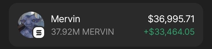 Pump_cipher's tweet image. $MERVIN is making waves 🌊🔥 printing massive profits inside my Alpha TG 🚀💰🏆

CA: bS3Y8KCfYmMC93sSc4qQMivQzTu48qnZqjuYbUopump

#MERVIN #CryptoCalls #AlphaGroup #AltcoinGems #MemeCoinSeason #Bullish #100xGems #CryptoWins
