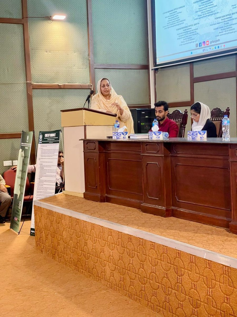 fospah's tweet photo. What does a harassment-free workplace really look like?
At FBR Lahore, Ms. Lubna Ali, Regional Advisor, and Mr. Shazib Iqbal, Assistant Law Officer, led an important awareness session on the Harassment Act 2010.
#SayNoToHarassment #WorkplaceHarassment #GenderBasedDiscrimination https://t.co/4JnT9VpVPn