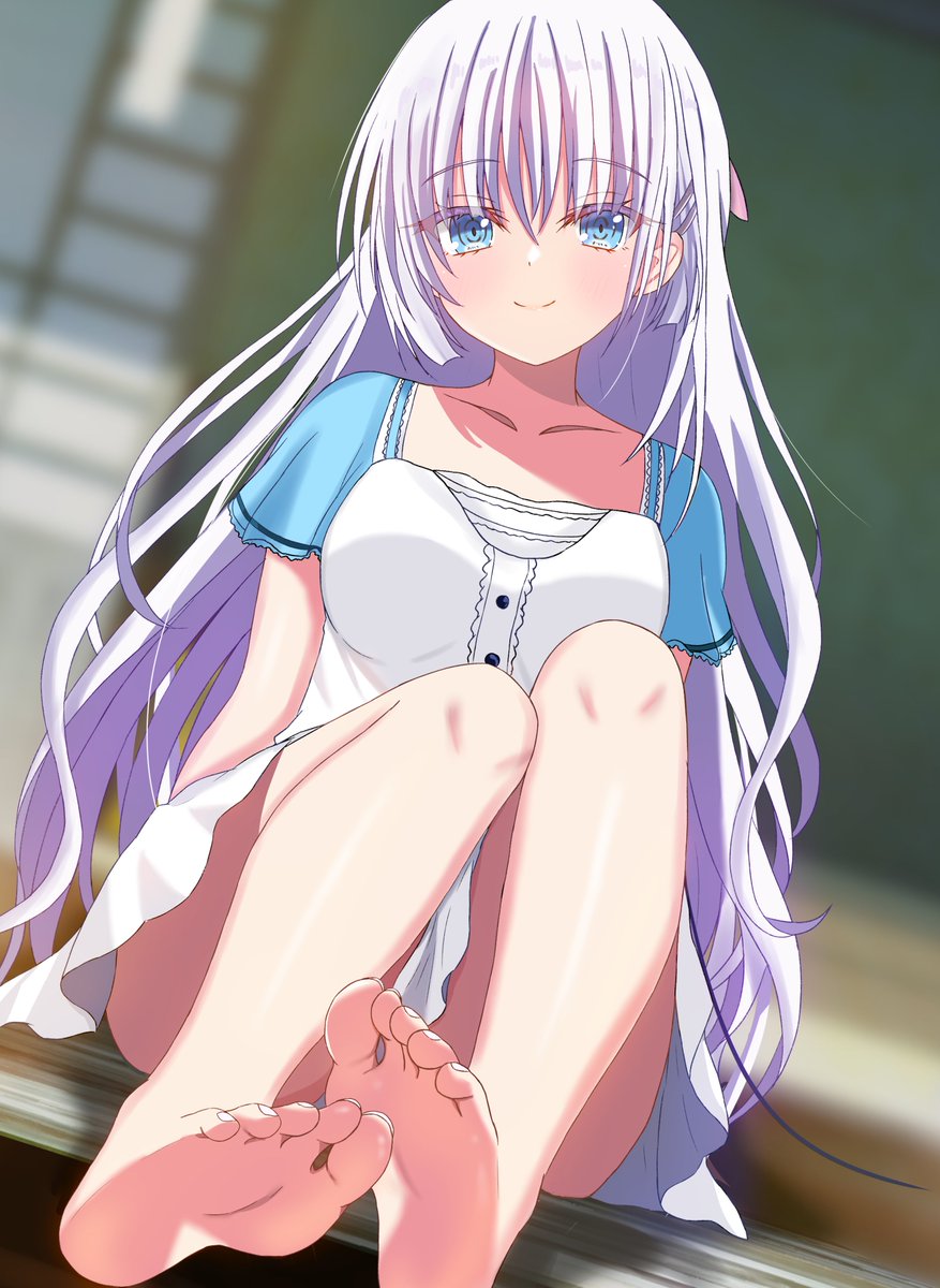 アニメのサマポケ見てて、鳴瀬しろはちゃんの美しすぎる脚が僕を狂わせる、そんな興奮をぶつけました🏩
