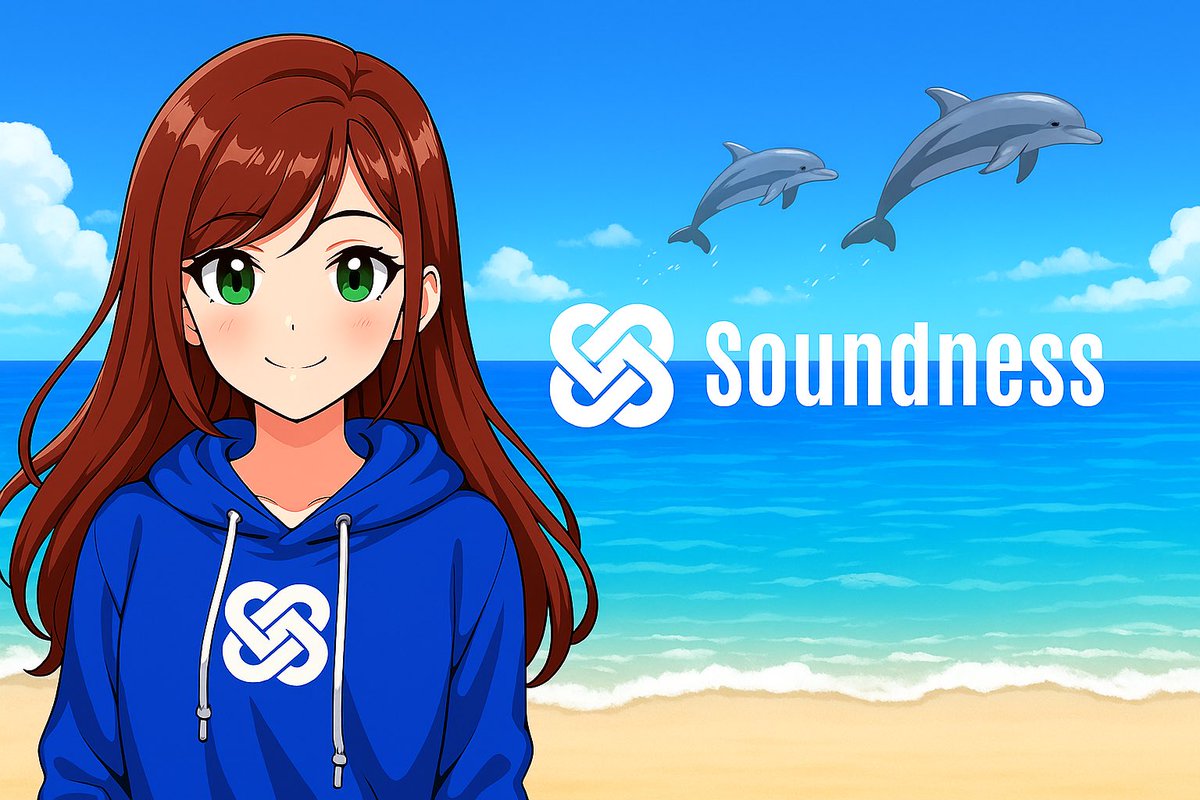Maximusz859's tweet image. A splash of sunshine, a hoodie, and a little leap of joy 🌊🐬
Discover clarity and creativity with @SoundnessLabs — where ideas feel as fresh as the ocean breeze.
gSounds Everything🐬
#Soundness #CreateWithFlow